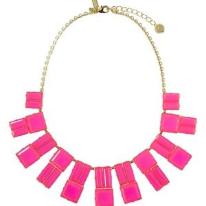 Kate spade hot chip pink necklace